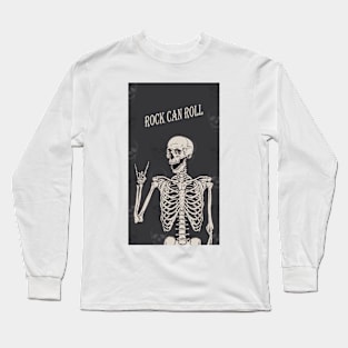 the Rocker skeleton Long Sleeve T-Shirt